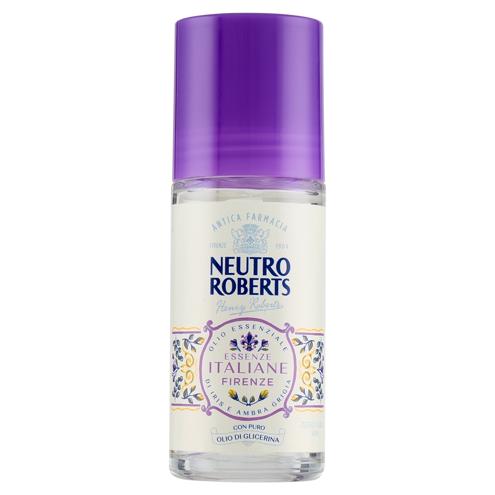 Neutro Roberts Essenze Italiane Firenze Olio Essenziale di Iris e Ambra Grigia 50 ml